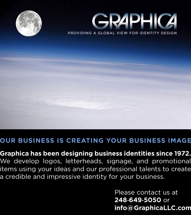 Graphica has been designing business identities since 1972.  We develop logos, letterheads, signage, and promotional items using your ideas and our professional talents to create a credible and impressive identity for your business.